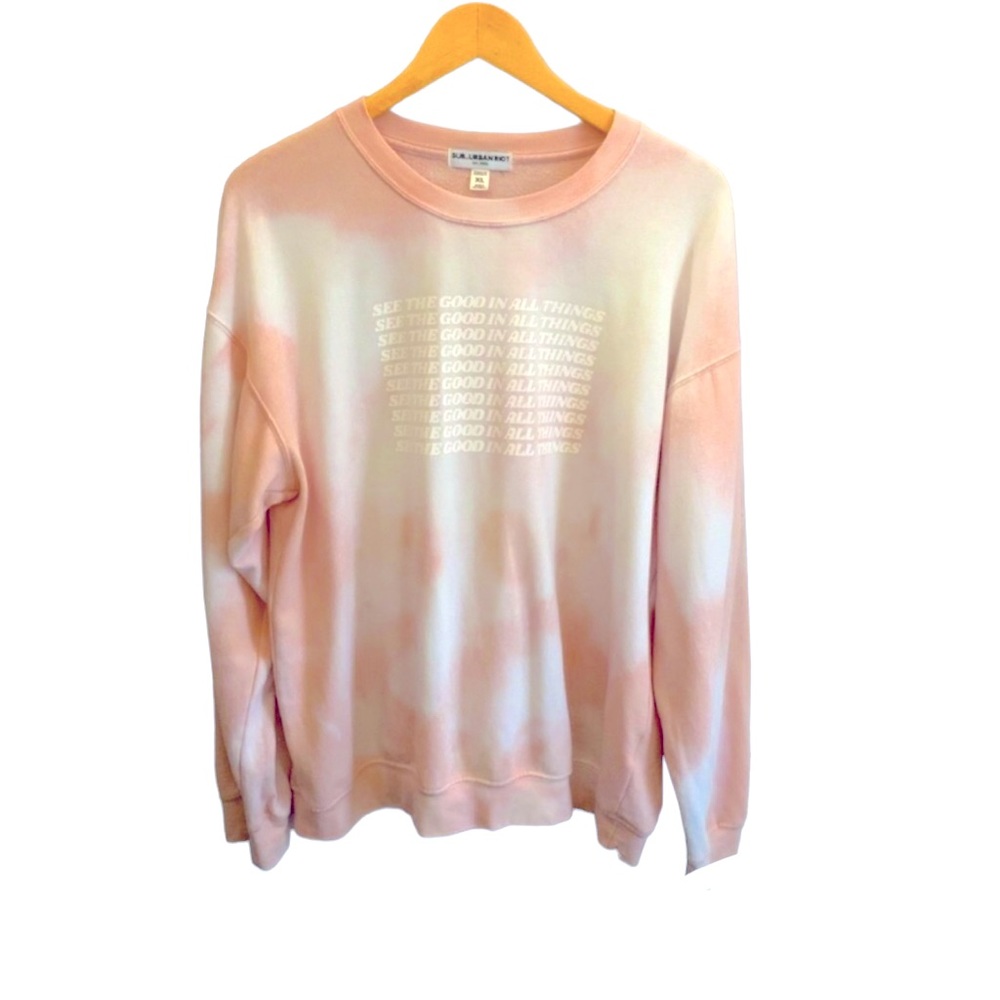 NWOT Sub_Urban Riot Tie-Dye Crew Neck Sweatshirt - Size XL